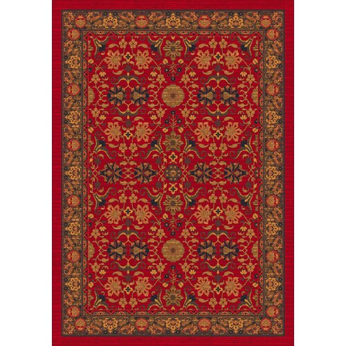 Milliken Pastiche Kamil Red Cinnamon Rug