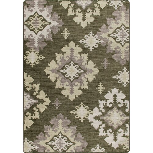 Milliken Mix and Mingle Loden Highland Star Rug