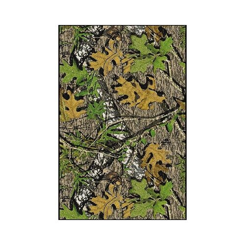 Milliken Mossy Oak Obsession Solid Camo Novelty Rug