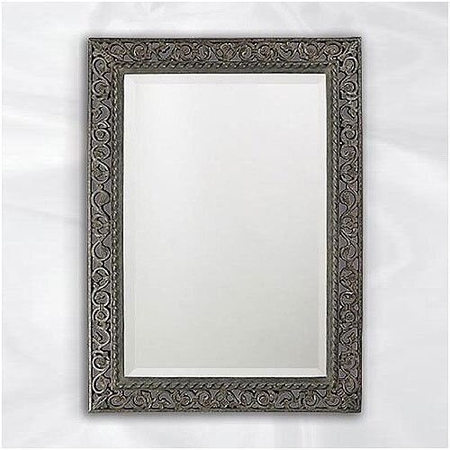 Howard Elliott Bristol Wall Mirror in Antique Black