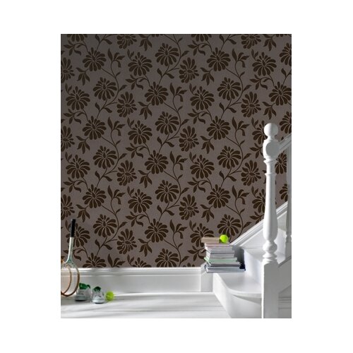 Graham & Brown Barbara Hulanicki Flock Ophelia Wallpaper