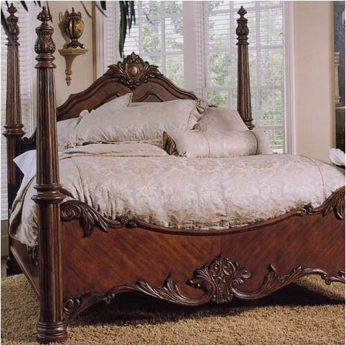 Pulaski Edwardian Four Poster Bedroom Collection