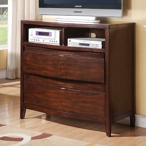 American Woodcrafters Grandeur 3 Drawer Combo Dresser