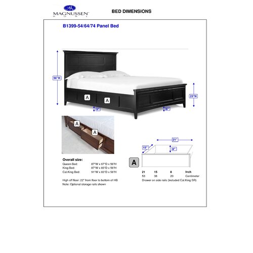 Magnussen Furniture South Hampton Panel Bedroom Collection