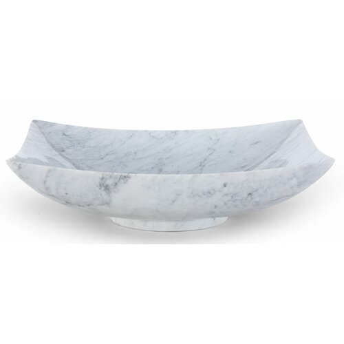 Rectangular Marble Vessel Bathroom Sink