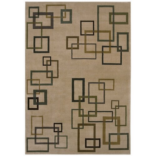 Shaw Rugs Inspired Design Cubist Beige Rug