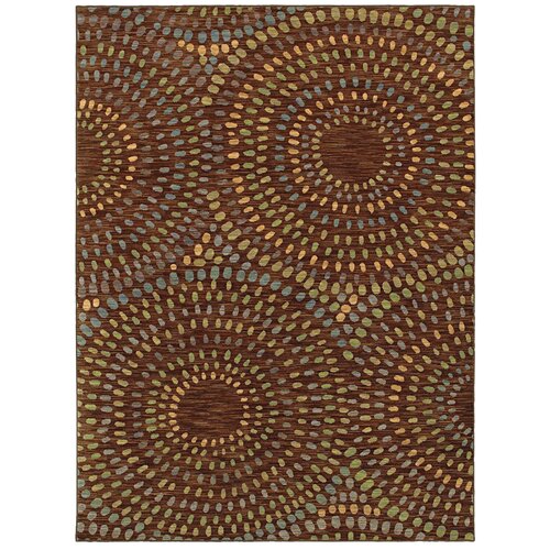 Shaw Rugs Mirabella Marco Brown Multi Rug