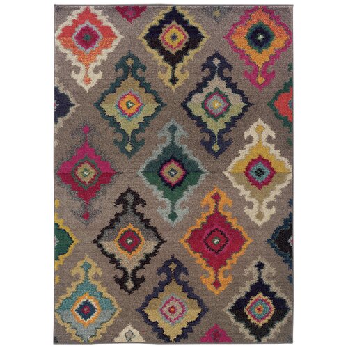 Oriental Weavers Kaleidoscope Grey Geometric Area Rug