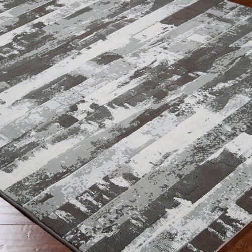 Surya Contempo Gray Stripes Rug