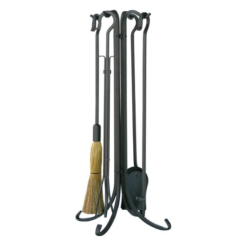 Uniflame 5 Piece Olde World Iron Fireplace Tool Set