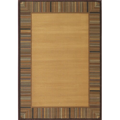 central oriental images lisbon gold striped rug