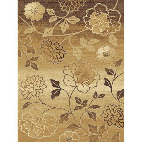 Central Oriental Shadows Hampton Brown Rug