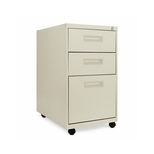 Alera® 23.25 Three Drawer Mobile Pedestal File