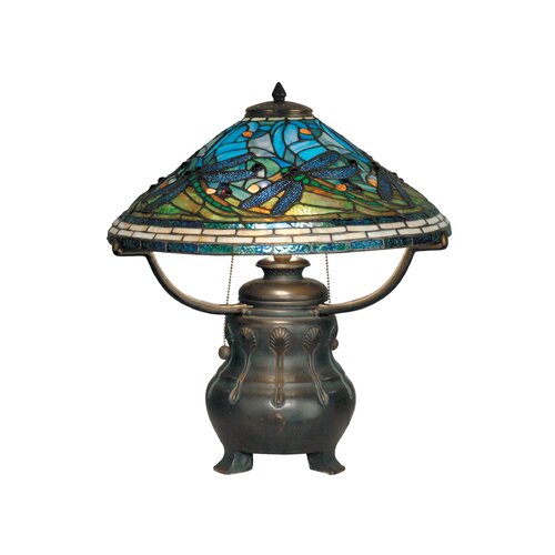 Dale Tiffany 3 Light Table Lamp