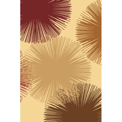 Rugs America Torino Cream Fireworks Rug