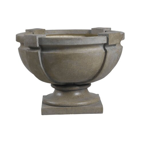 Kenroy Home Square Strap Garden Ornament Urn Planter