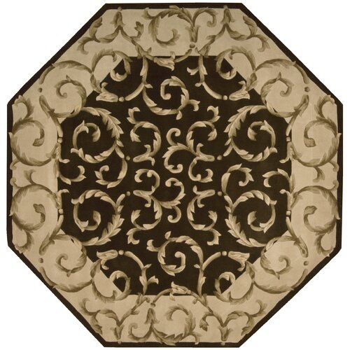 Nourison Versaille Palace Chocolate Rug