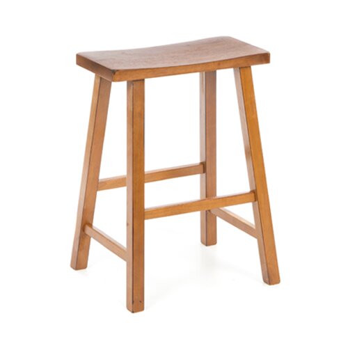 International Concepts Saddleseat 23.75 Bar Stool