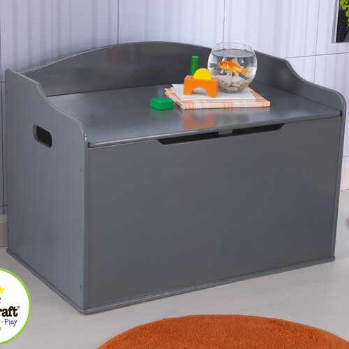 KidKraft Austin Toy Box in Gray