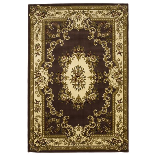 KAS Oriental Rugs Corinthian Plum/Ivory Aubusson Rug