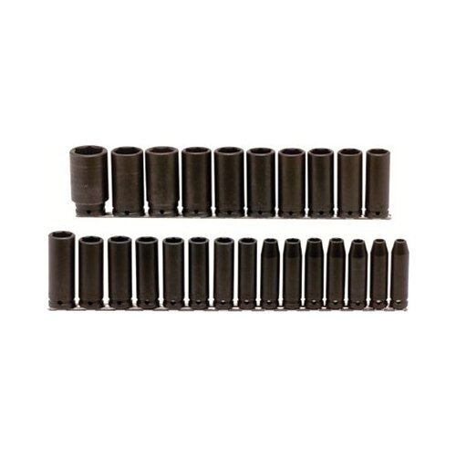 proto torqueplus 25 pc metric deep impact socket