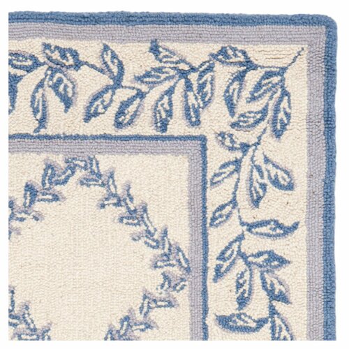 Safavieh Chelsea Ivory/Blue Wilton Trellis Rug