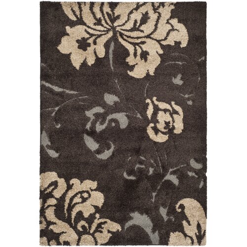 Safavieh Florida Shag Ivory/Black Rug