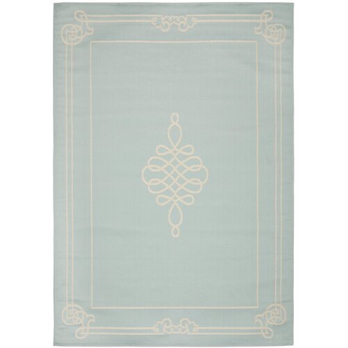 Safavieh Courtyard Aqua/Cream Rug