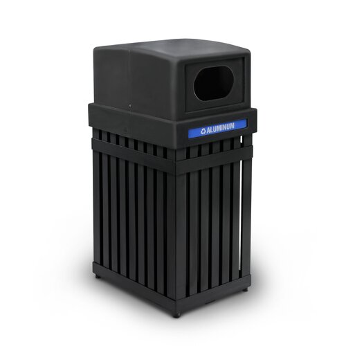 Commercial Zone ArchTec Parkview 25 Gallon Recycling Receptacle