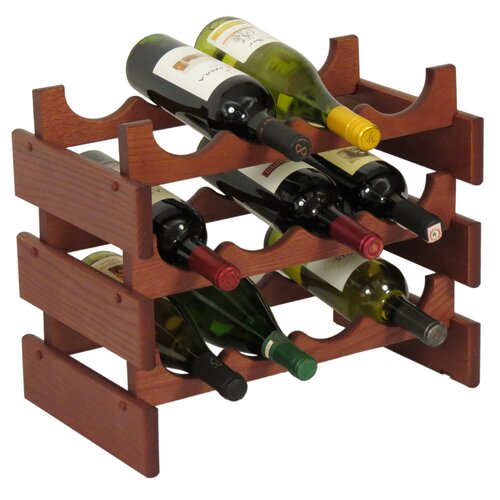 Wooden Mallet Dakota 12 Bottle Wine Rack