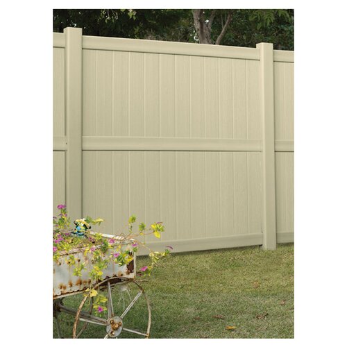 Keter 24 Classic Luxury Resin Fence in Beige