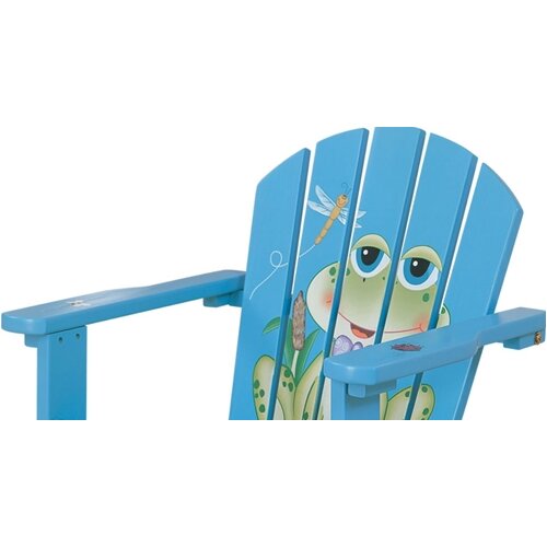 Teamson Kids Froggy Porch Kids Adirondack Chair