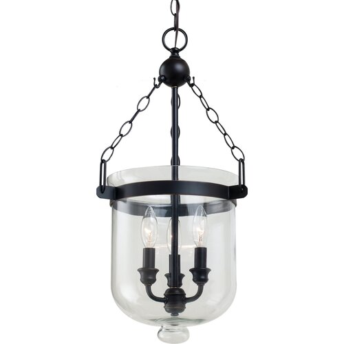 Sea Gull Lighting Graham 3 Light Indoor Pendant