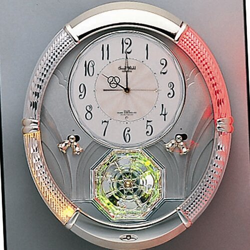 Rhythm Amazing Carina Melody Wall Clock