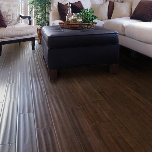 Home Legend 4 3/4 Solid Hardwood Bamboo Flooring in Walnut