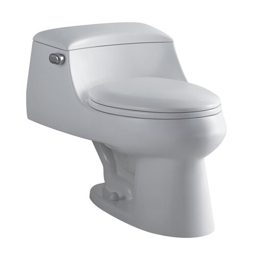 Elements of Design Congress Elongated 1 Piece Toilet