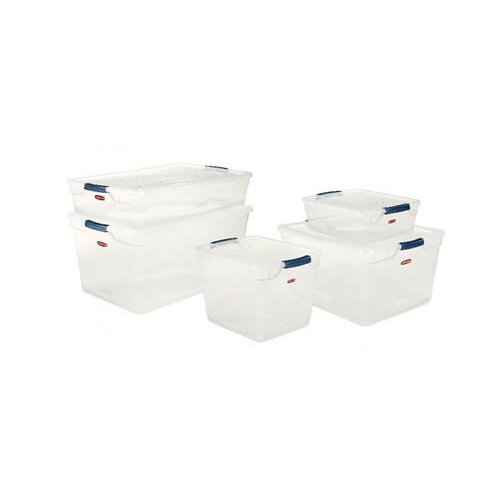 Rubbermaid Clever Store Basic Latch Storage Bin