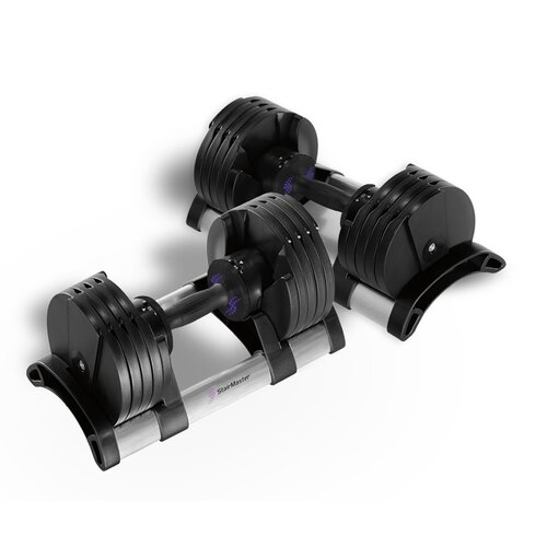 Stairmaster TwistLock Adjustable Dumbbells Pair