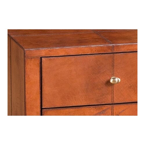 William Sheppee Barristers 3 Drawer Nightstand