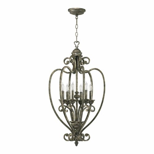 Quorum Summerset 6 Light Foyer Pendant