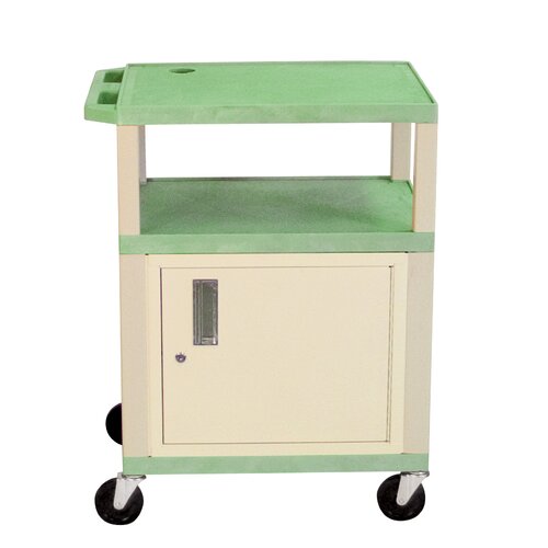 Wilson Company Tuffy 34 Utility AV Cart with Cabinet