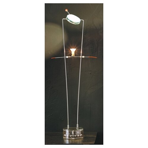 Lucifero Illuminazione Arioch One Light Table Lamp in Chrome