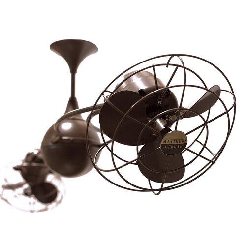 Matthews Fan Company 53 Italo Ventania 3 Metal Blade Ceiling Fan