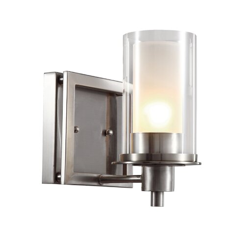 TransGlobe Lighting 1 Light Square Wall Sconce