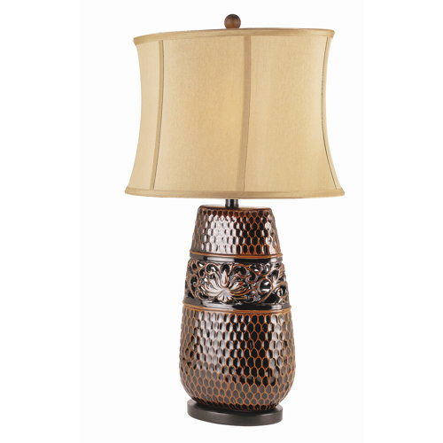 TransGlobe Lighting Fleur Di Lis Table Lamp