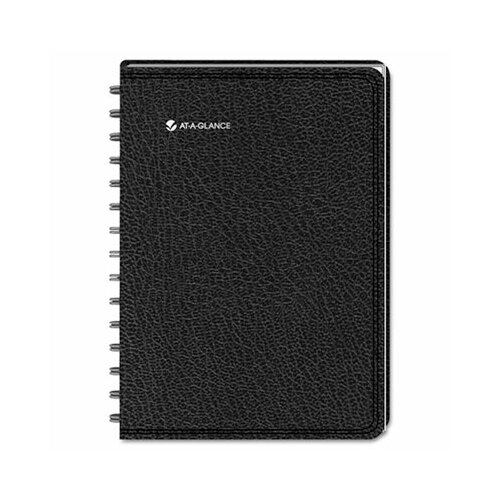 Professional Weekly/Monthly Planner, 9 1/2 x 11 3/4, Black, 2014