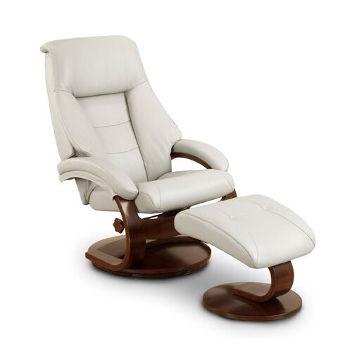 Mac Motion Oslo Swivel Recliner and Ottoman I