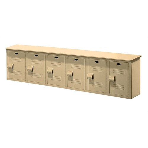 Lenox Plastic Lockers Lenox Locker Bench   6 Ft