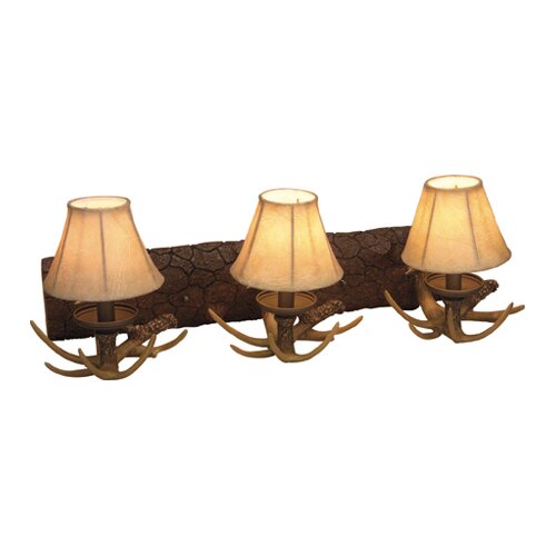 Craftmade Antler Vanity Light in European Bronze