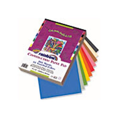 Pacon Creative Products Construction Paper Assorted 12x18 100 Sheets